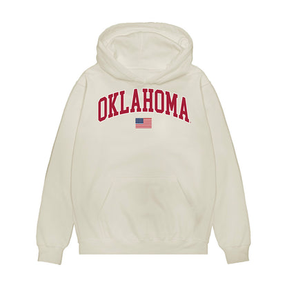 Oklahoma - NCAA Softball : Audrey Lowry - USA Premium Hooded Sweatshirt-0