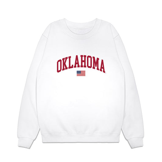 Oklahoma - NCAA Softball : Payton Westra - USA Premium Crewneck Sweatshirt-0