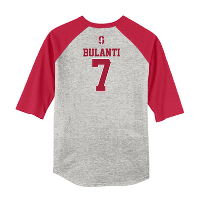 Stanford - NCAA Softball : Ava Bulanti - USA Raglan Shirt-1