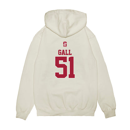 Stanford - NCAA Softball : Ava Gall - USA Premium Hooded Sweatshirt-1