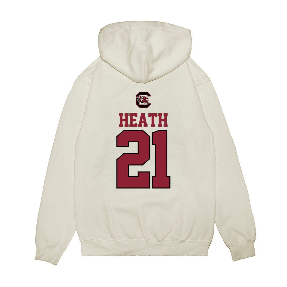 South Carolina - NCAA Softball : Natalie Heath - USA Premium Hooded Sweatshirt-1