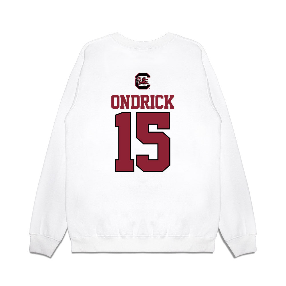 South Carolina - NCAA Softball : Jillian Ondrick - USA Premium Crewneck Sweatshirt-1