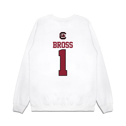 South Carolina - NCAA Softball : Precious Bross - USA Premium Crewneck Sweatshirt-1