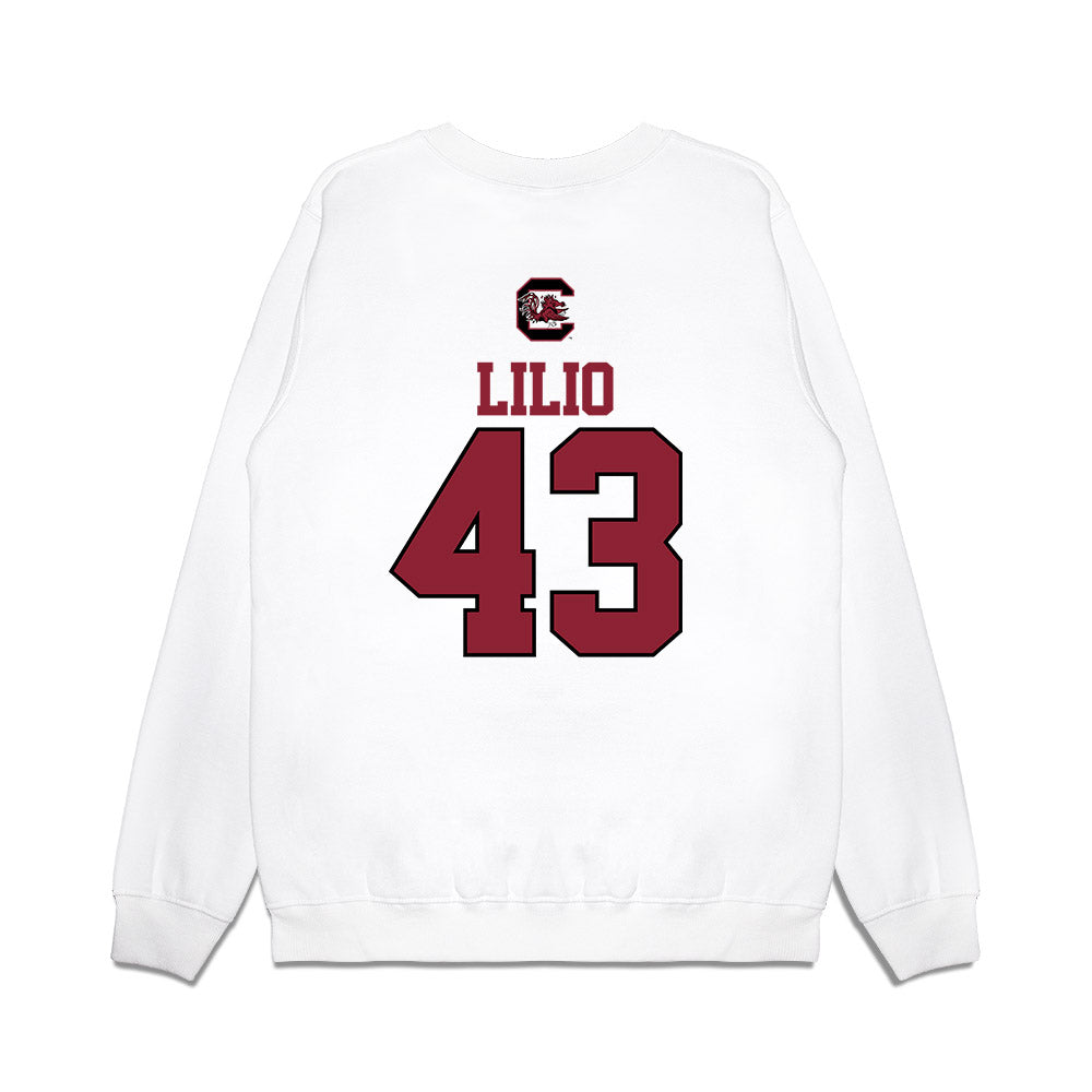 South Carolina - NCAA Softball : Quincee Lilio - USA Premium Crewneck Sweatshirt-1