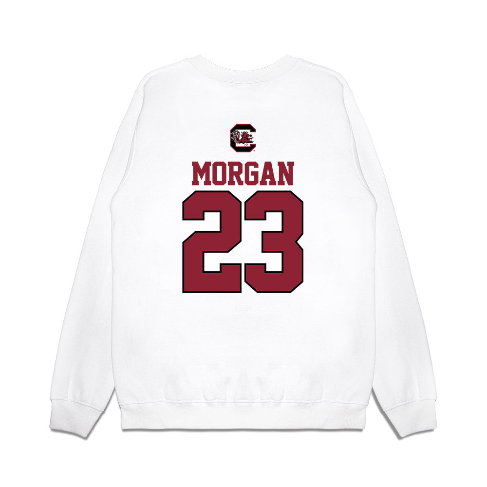 South Carolina - NCAA Softball : Saviya Morgan - USA Premium Crewneck Sweatshirt-1