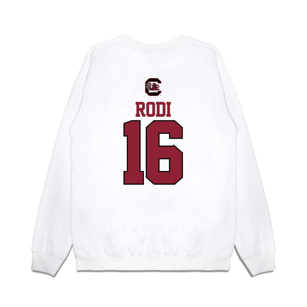 South Carolina - NCAA Softball : Arianna Rodi - USA Premium Crewneck Sweatshirt-1