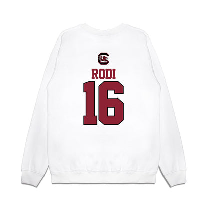 South Carolina - NCAA Softball : Arianna Rodi - USA Premium Crewneck Sweatshirt-1