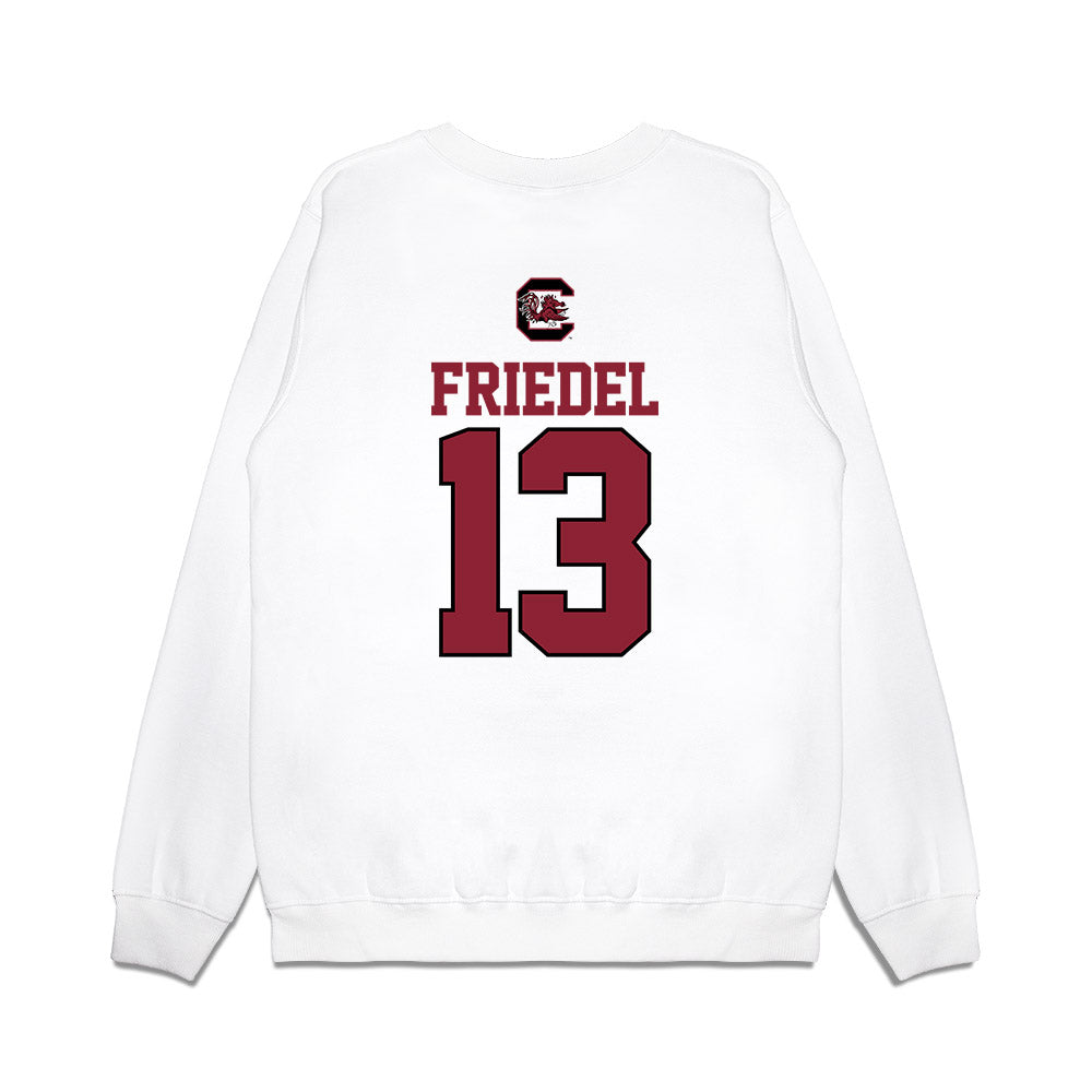 South Carolina - NCAA Softball : Emma Friedel - USA Premium Crewneck Sweatshirt-1