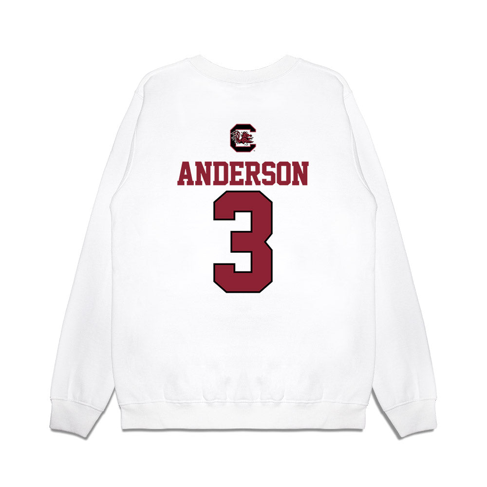 South Carolina - NCAA Softball : Shae Anderson - USA Premium Crewneck Sweatshirt-1