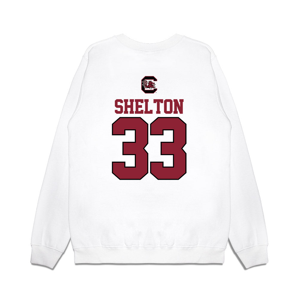 South Carolina - NCAA Softball : Karley Shelton - USA Premium Crewneck Sweatshirt-1
