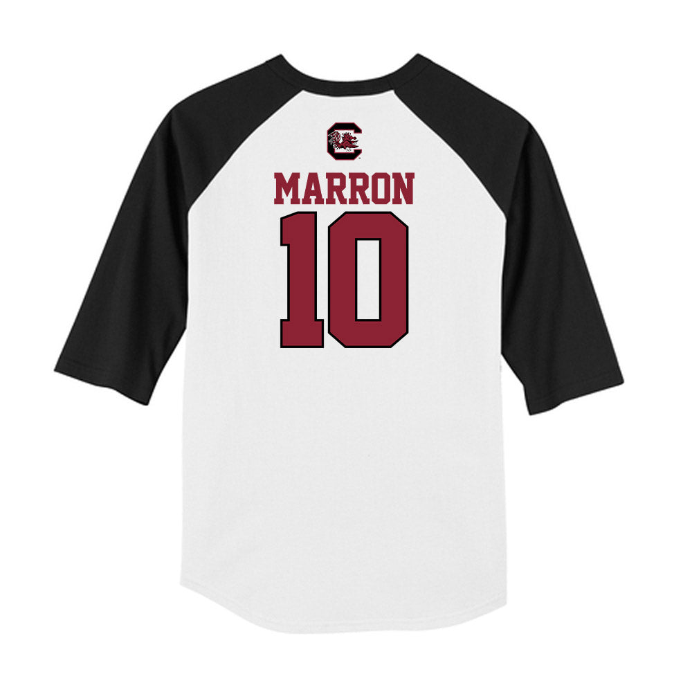 South Carolina - NCAA Softball : Josey Marron - USA Raglan Shirt-1