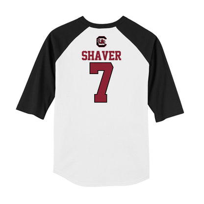 South Carolina - NCAA Softball : Lexie Shaver - USA Raglan Shirt-1
