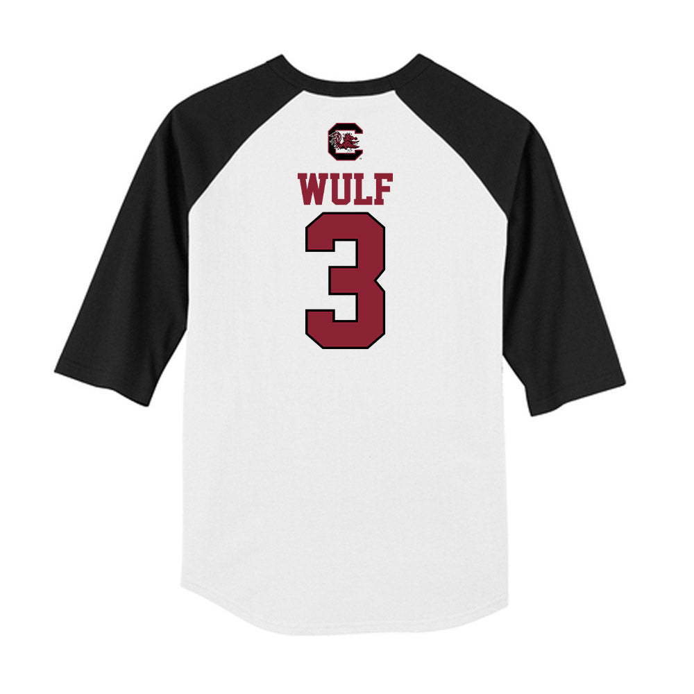 South Carolina - NCAA Softball : Hannah Wulf - USA Raglan Shirt-1