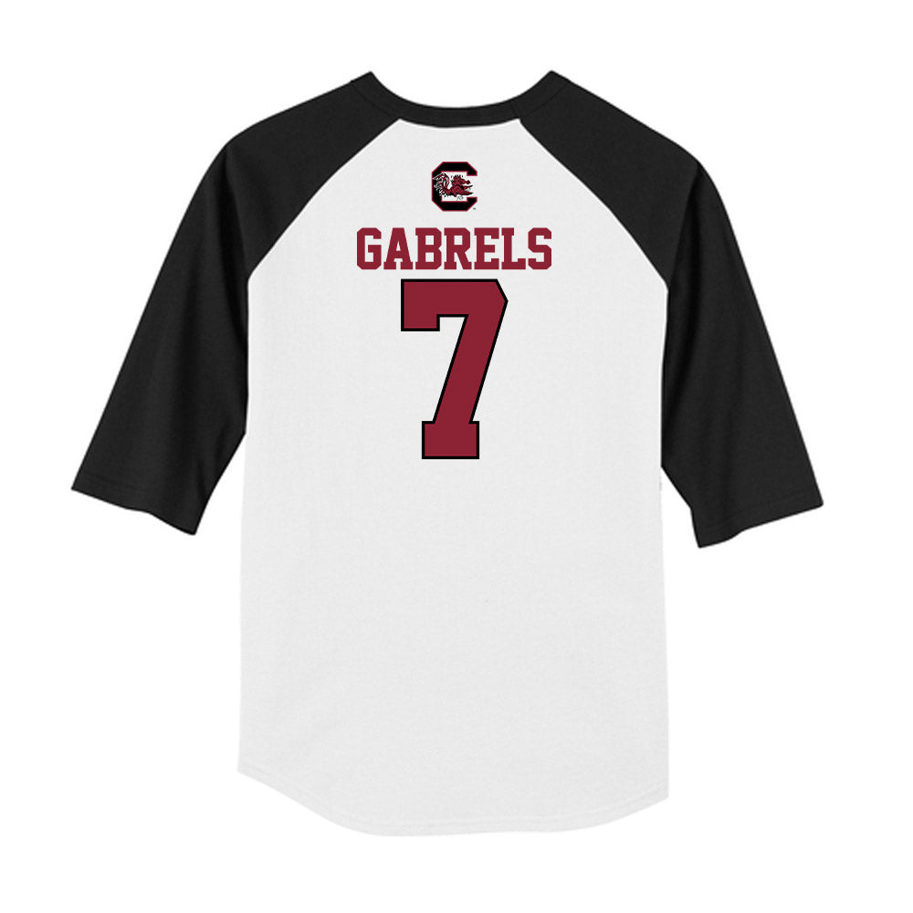 South Carolina - NCAA Softball : Kadyn Gabrels - USA Raglan Shirt-1
