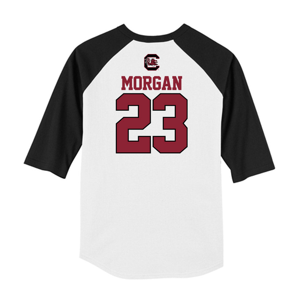 South Carolina - NCAA Softball : Saviya Morgan - USA Raglan Shirt-1