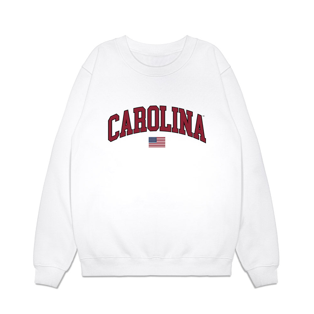 South Carolina - NCAA Softball : Saviya Morgan - USA Premium Crewneck Sweatshirt-0