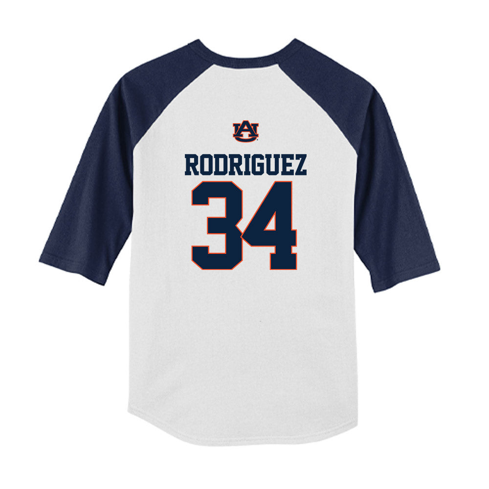 Auburn - NCAA Softball : Destiny Rodriguez - USA Youth Raglan T-Shirt-1