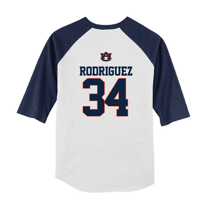 Auburn - NCAA Softball : Destiny Rodriguez - USA Youth Raglan T-Shirt-1