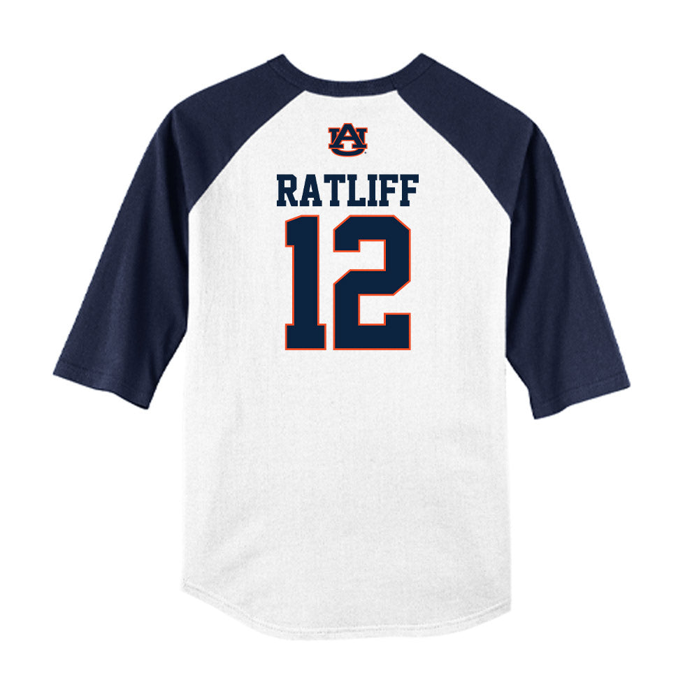 Auburn - NCAA Softball : Ava Ratliff - USA Raglan Shirt-1