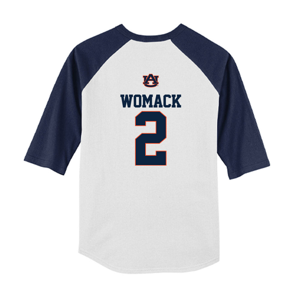 Auburn - NCAA Softball : MaNia Womack - USA Youth Raglan T-Shirt-1