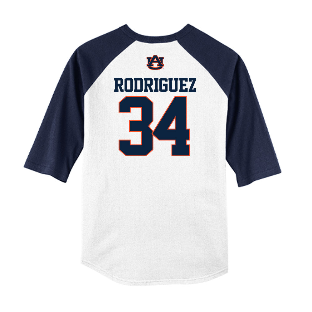 Auburn - NCAA Softball : Destiny Rodriguez - USA Raglan Shirt-1