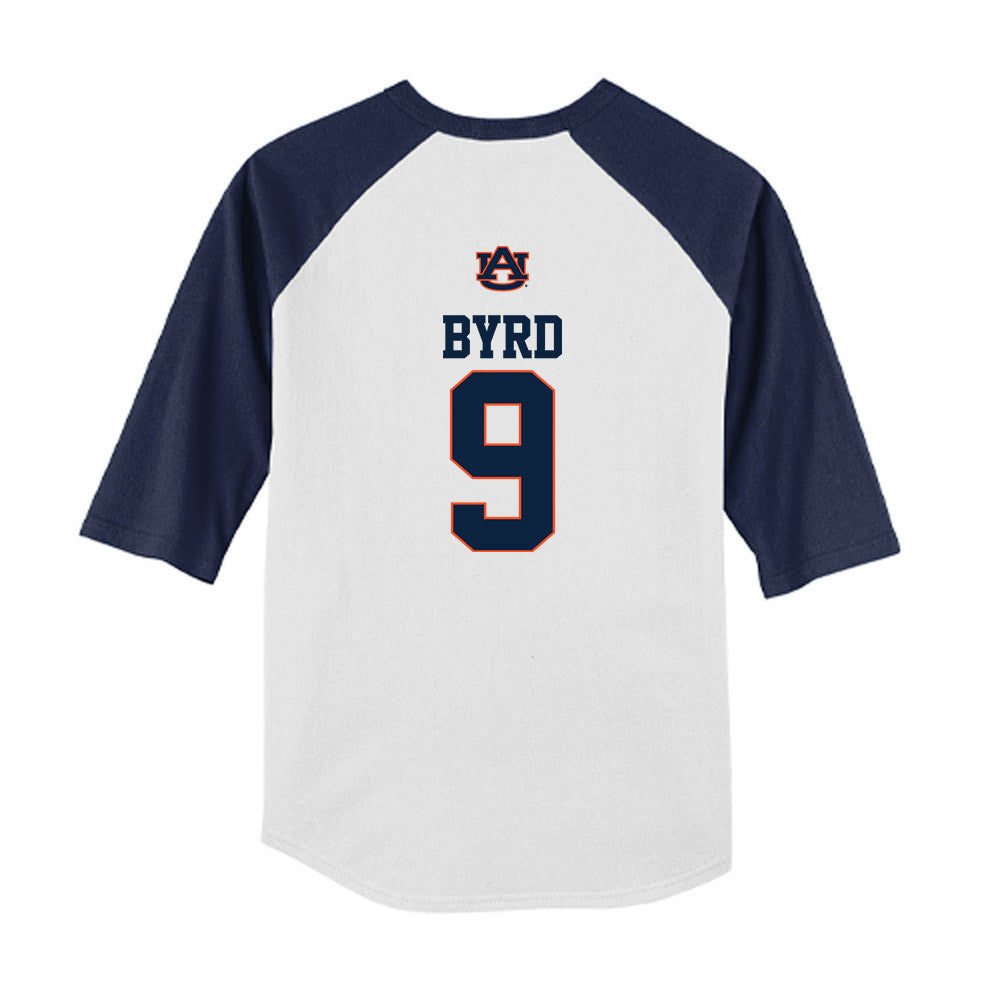 Auburn - NCAA Softball : Leah Byrd - USA Youth Raglan T-Shirt-1