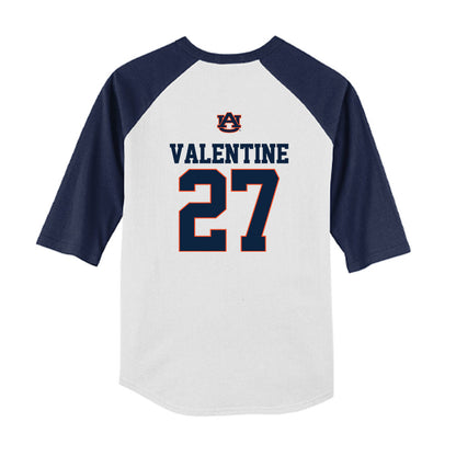 Auburn - NCAA Softball : Peyton Valentine - USA Youth Raglan T-Shirt-1