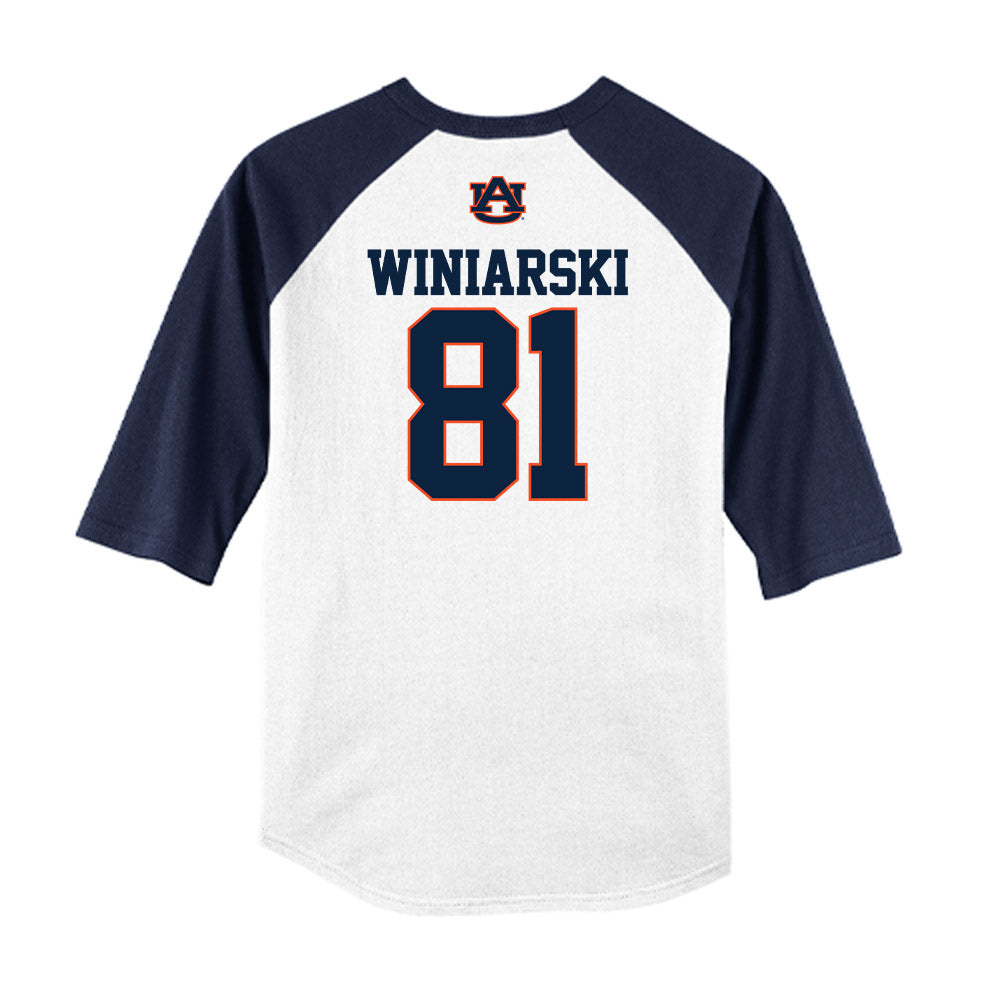 Auburn - NCAA Softball : Camryn Winiarski - USA Raglan Shirt-1