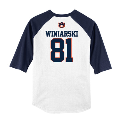 Auburn - NCAA Softball : Camryn Winiarski - USA Raglan Shirt-1