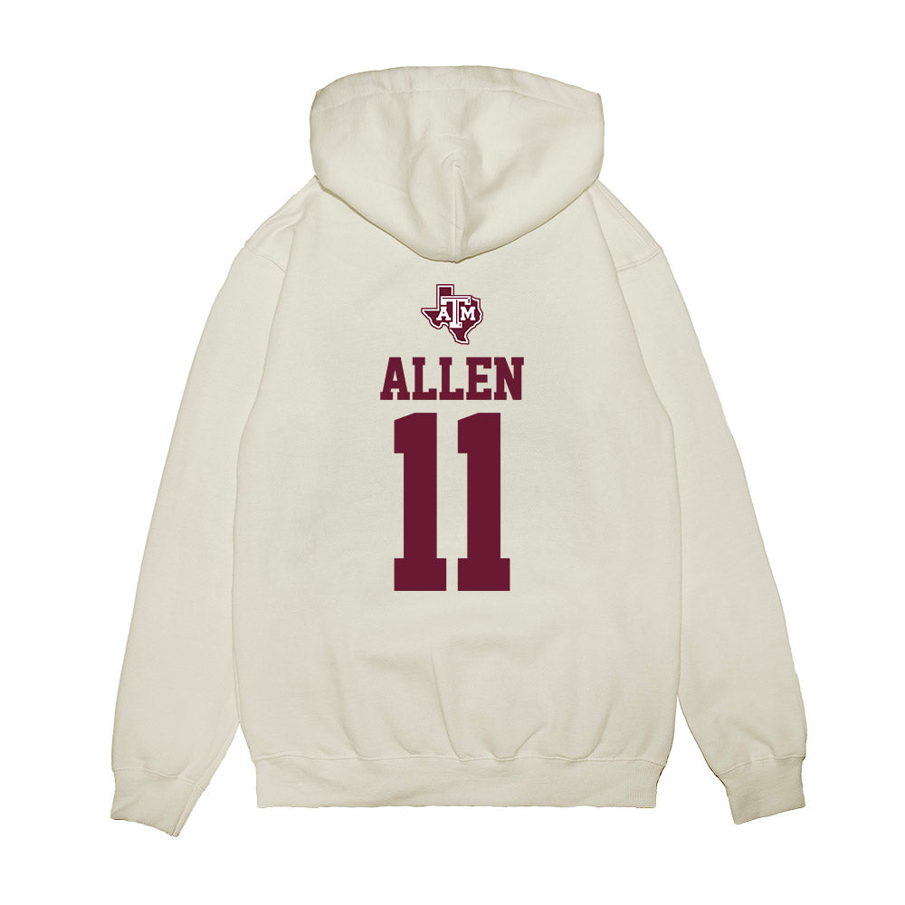 Texas A&M - NCAA Softball : Paislie Allen - USA Premium Hooded Sweatshirt-1