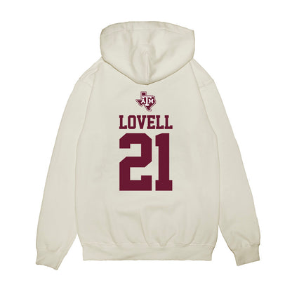 Texas A&M - NCAA Softball : Scout Lovell - USA Premium Hooded Sweatshirt-1