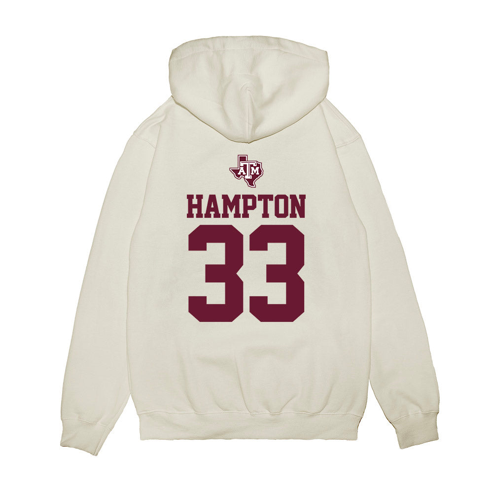 Texas A&M - NCAA Softball : Taylor Hampton - USA Premium Hooded Sweatshirt-1
