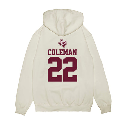 Texas A&M - NCAA Softball : Gracyn Coleman - USA Premium Hooded Sweatshirt-1