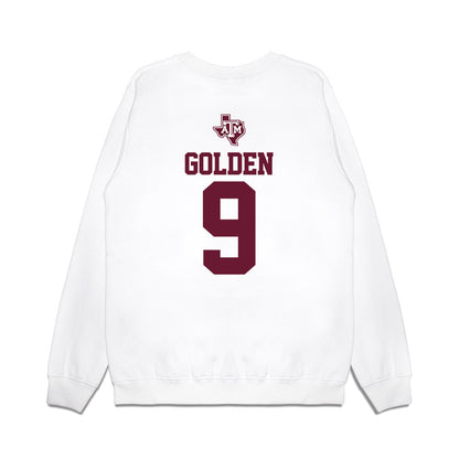 Texas A&M - NCAA Softball : Hailey Golden - USA Premium Crewneck Sweatshirt-1