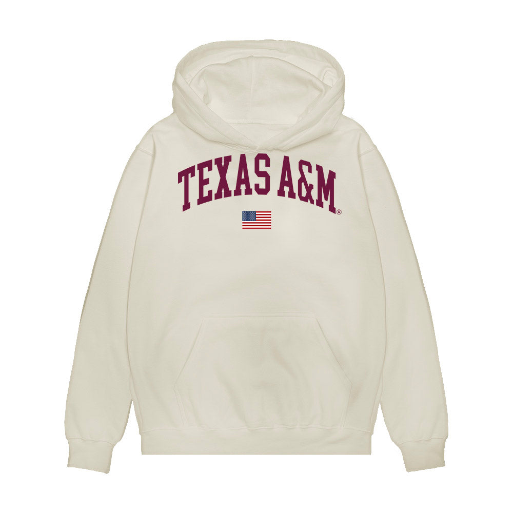 Texas A&M - NCAA Softball : Mya Perez - USA Premium Hooded Sweatshirt-0