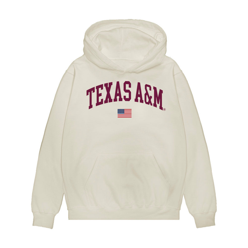 Texas A&M - NCAA Softball : Grace Sparks - USA Premium Hooded Sweatshirt-0
