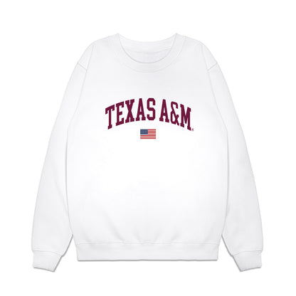 Texas A&M - NCAA Softball : Larisa Perez - USA Premium Crewneck Sweatshirt-0