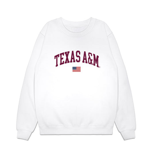 Texas A&M - NCAA Softball : Ariel Kowalewski - USA Premium Crewneck Sweatshirt-0