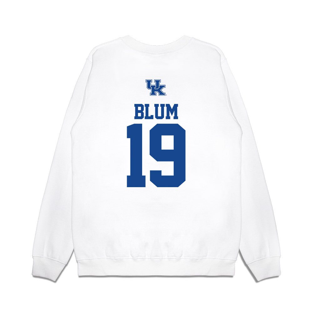 Kentucky - NCAA Softball : Allie Blum - USA Premium Crewneck Sweatshirt-1