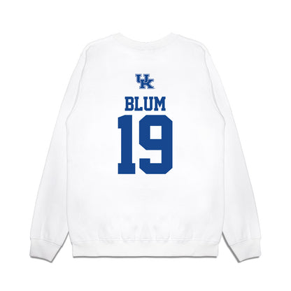 Kentucky - NCAA Softball : Allie Blum - USA Premium Crewneck Sweatshirt-1