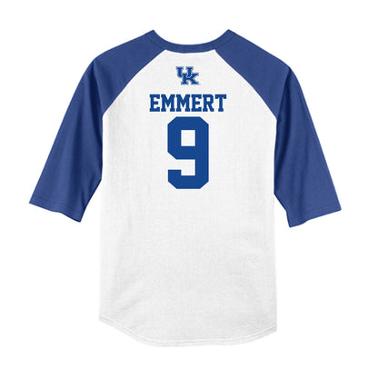 Kentucky - NCAA Softball : Ava Emmert - USA Raglan Shirt-1