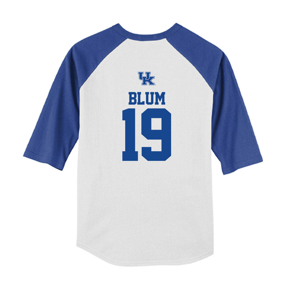 Kentucky - NCAA Softball : Allie Blum - USA Youth Raglan T-Shirt-1