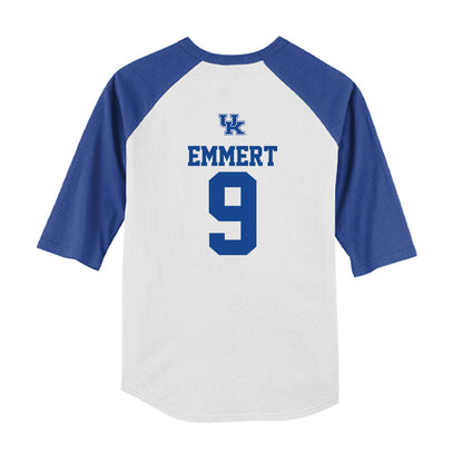 Kentucky - NCAA Softball : Ava Emmert - USA Youth Raglan T-Shirt-1