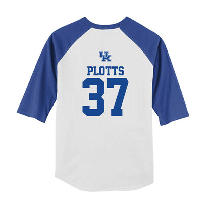 Kentucky - NCAA Softball : Peyton Plotts - USA Youth Raglan T-Shirt-1