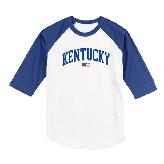 Kentucky - NCAA Softball : Allie Blum - USA Raglan Shirt-0