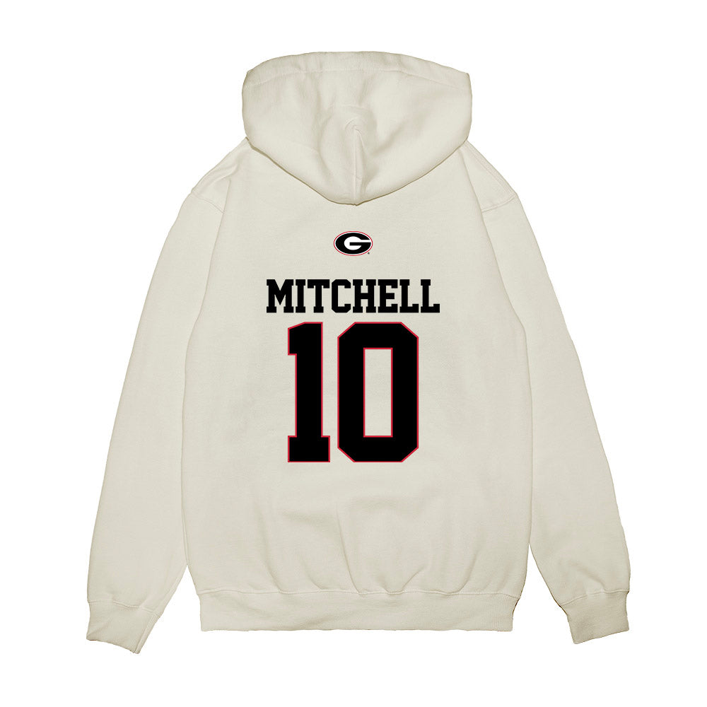Georgia - NCAA Softball : Mollie Mitchell - USA Raglan Premium Hooded Sweatshirt-1