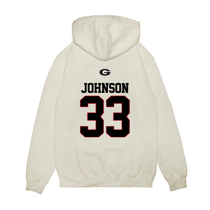 Georgia - NCAA Softball : Maddie Johnson - USA Raglan Premium Hooded Sweatshirt-1