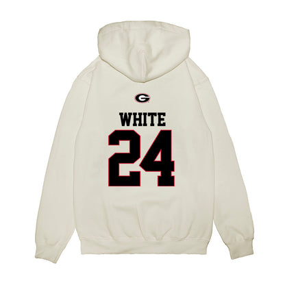 Georgia - NCAA Softball : Esther White - USA Raglan Premium Hooded Sweatshirt-1