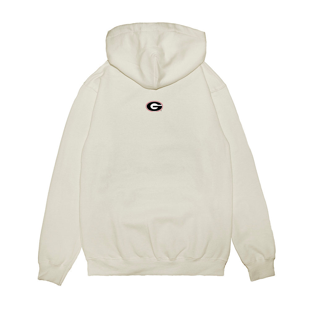 Georgia - NCAA Softball : - USA Raglan Premium Hooded Sweatshirt-1