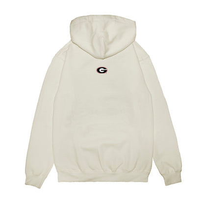 Georgia - NCAA Softball : - USA Raglan Premium Hooded Sweatshirt-1